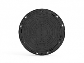 COMPOSITE ROUND MANHOLE COVER  720 CLASSD400