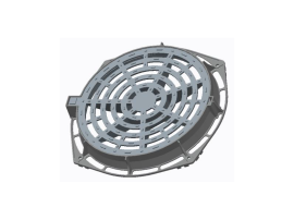 GRATAR ROTUND D400 770(P.L.600)